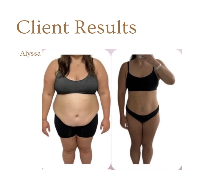 Alyssa, before and after coaching with Jonathan Heitritter